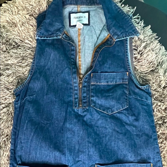 FOREVER21 DENIM DRESS - Picture 2 of 3